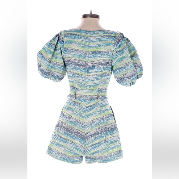 Lavender Brown Madison Romper - Picture 2 of 5